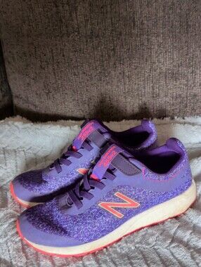 New Balance Purple Athletic Sneakers with Pink Accents